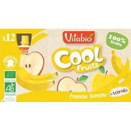 KALIBIO COOL FRUIT POMME BANANE KALIBIO 12X90G