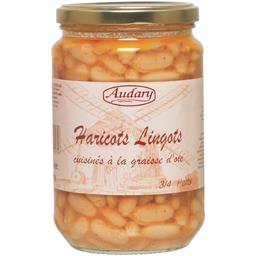 AUDARY Haricots lingots d'oie Cuisine Bocal 660g