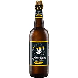 LA MONT NOIRE Bière Blond 7% Bouteille Verre 750ml