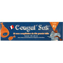 CONGEL SAC SACS CONGÉLATION 400X600 BOITE X20