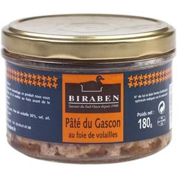 BIRABEN SP REG Pate Volaille Foie Bocal 180g