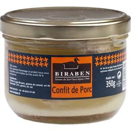BIRABEN Confit Porc Foie Bocal 300g