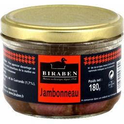 BIRABEN Jambonneau Bocal 180g
