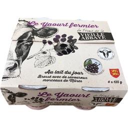 LA FERME DE LA VIEILLE Sucré Mure Pot 125g x4