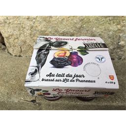 LA FERME DE LA VIEILLE Pruneaux Pot 125g x4