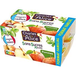 CHARLES ET ALICE C&A SSA POMME 12X100G