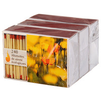 FLAM'UP ALLUMETTES 302 CUISINE PRATIC BTE 3X240