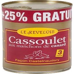 LE REVELOIS Cassoulet Castelnaudary Boite 840g