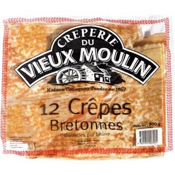 CREP-VIEUX-MOUL CREPE BRET PLIE NATURE PUR BEURRE 12 300G