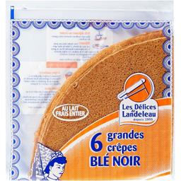 DELICE-LANDELEAU CREPE PLIE BLE NOIR 6 180G