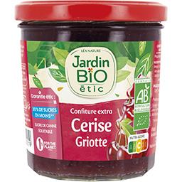 LE JARDIN BIOLOGIQUE CONFITURE EXTRA 60% DE CERISE BIO LE JARDIN BIOLOGIQUE 320G