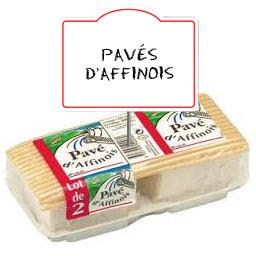 PAVE D'AFFINOIS PAVÉ D'AFFINOIS 48% MG X2 300G