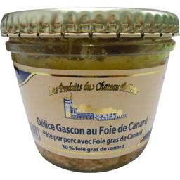 DELICE-GASCON TERRINE FOIE CANARD 1/4 180G