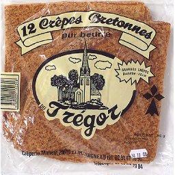 TREGOR CREPE BRETON NATURE PUR BEURRE 12 360G