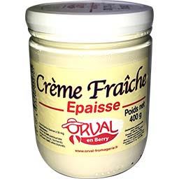 ORVAL CREME FRAICHE EPAISSE VERRE 40C