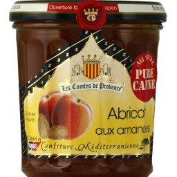 LES COMTES DE PROVENCE CONFITURE D'ABRICOT AUX AMANDES COMTES DE PROVENCE 340G