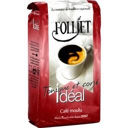 FOLLIET CAFE MOULU IDEAL MELANGE PAQUET 250G