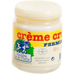 SANS-MARQUE FERMIER CREME CRU EPAIS VERRE 20C