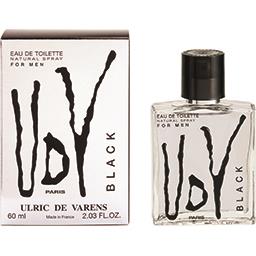 ULRIC DE VARENS EAU DE TOILETTE BLACK POUR HOMME ULRIC DE VARENS 60ML