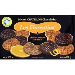 M.FLORENT AMOU FLOR CHOCOLAT NOIR OR NAPPE BOITE CARTON 100G