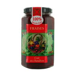 LUCIEN GEORGELIN CONFITURE FRAISES 100% FRUITS 300G