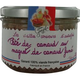 LES VIEILLES CONSERVES D'AUTREFOIS PÂTÉ AU MAGRET DE CANARD FUMÉ LES VIELLES CONSERVES D'AUTREFOIS 220G