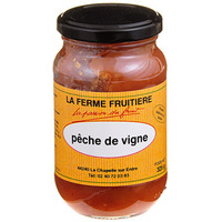 FERME-HAUTIERE CONFITURE BOCAL 400G PECHE VIGNE