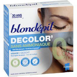 BLONDEPIL GEL DÉCOLORANT SANS AMMONIAQUE BLONDEPIL 2X25ML
