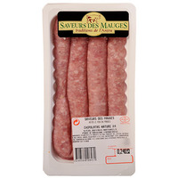 SAV-MAUGES 4 SAUCISSE NATURE PC 240G