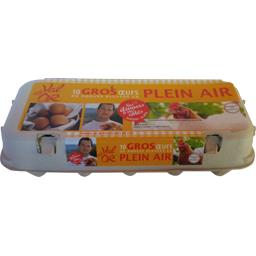 POULE-AUX-OEUFS OEUF FRAIS TGRO FERM POLY 10