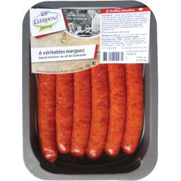 DE-CLERMONT 6 SAUCISSE BF MOUT NATURE PC 330G