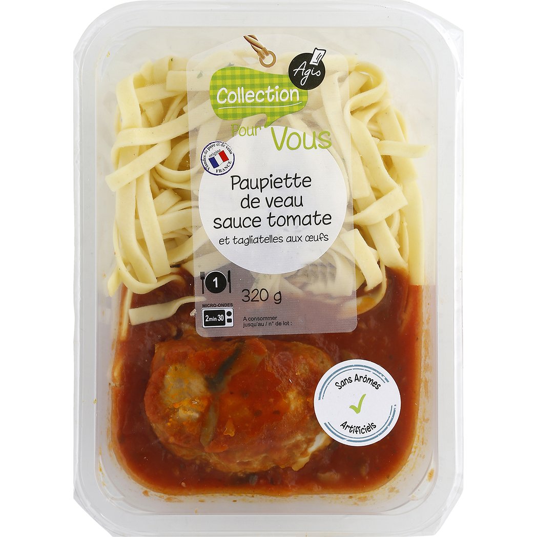 AGIS COLLECTION POUR Frais Barquette 320g