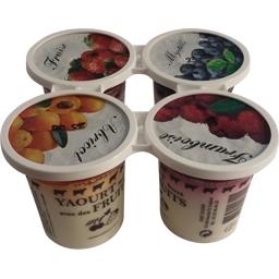 GAEC EUDIER Yaourt Assortiment Pot 125g x4