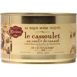 MAISON RIVIERE CASSOULET DE CASTELNAUDARY AU CONFIT DE CANARD 1580G BTE 2/1