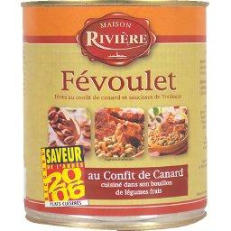 MAISON RIVIERE FÉVOULET AU CONFIT DE CANARD 840G BOITE 4/4