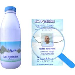 ONETIK LAIT PYRENEE LAIT UHT 1/2 100C