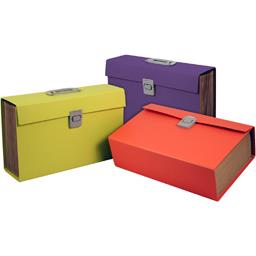 SANS MARQUE TRIEUR MÉNAGER PORTABLE EN CARTON COLORIS FUN