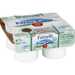 FERME-COLLET CAMP FAISSELL NATURE 6% 4X 100G