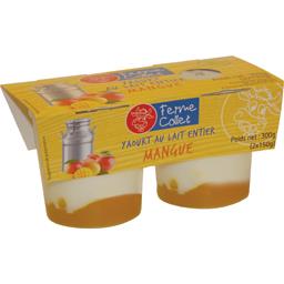 FERME COLLET Yaourt la passion Pot 150g x2