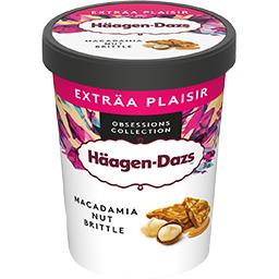 HAAGEN-DAZS MACADAMIA NUT BRITTLE PREMIUM HAAGEN DAZS 560G