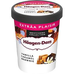 HAAGEN-DAZS VANILLA CARAMEL BROWNIE PREMIUM HAAGEN DAZS 560G