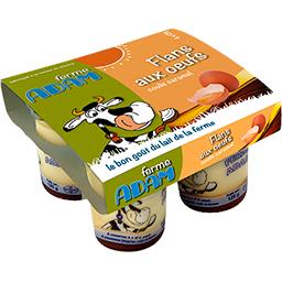 FERME ADAM FLAN P.PLA 4X 125G