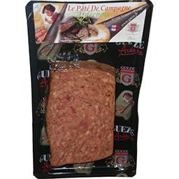 GUEZE ARDECHE PATE CAMPAGNE CAMPAGNE NATURE TRANCHE 250G