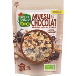 TERRES ET CEREALES MUESLI CHOCOLAT BIO 375G
