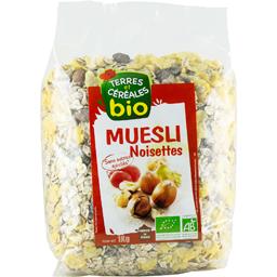 TERRES ET CEREALES CEREALES MUESLI NOISETTE BIO TERRES ET CEREALES1KG