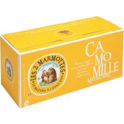 DEUX-MARMOTTES INFUSION CAMOMILLE 30 SACHETS BOITE 30G