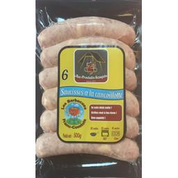AUX PRODUITS SAUGETS Piece Sachet 6's 500g