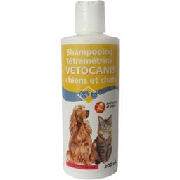 VETOCANIS SHAMPOOING TETRAMETHRINE CHIENS CHATS VETOTONIC