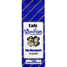 BONIFIEUR CAFE MOULU FIN BOUQ ARA PAQUET 250G