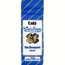BONIFIEUR CAFE MOULU FIN BOUQ MELANGE PAQUET 250G